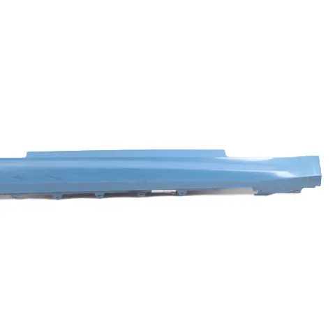 BMW F82 F83 M4 Sill Strip Side Skirt Right O/S Yas Marina Blue Metallic - B68 - SKU 8059628-YMB - Part number 8059627