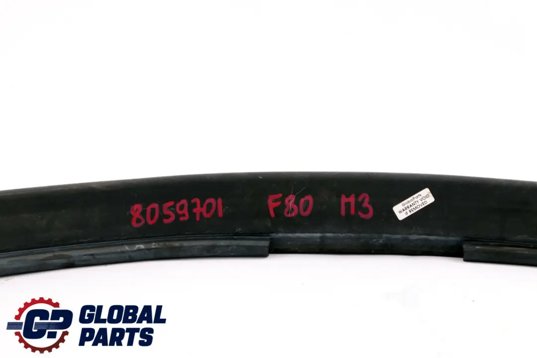 BMW F80 M3 F82 M4 Rear Engine Hood Bonnet Sealing Seal - SKU 8059701 - Part number 8059701