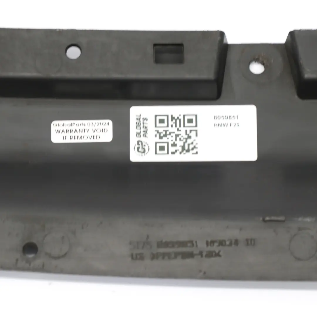 BMW X3 F25 M Sport Scudo Protezione Sottocofano Pannello Adattatore Piastra - SKU 8059851 - Numero di parte 8059851