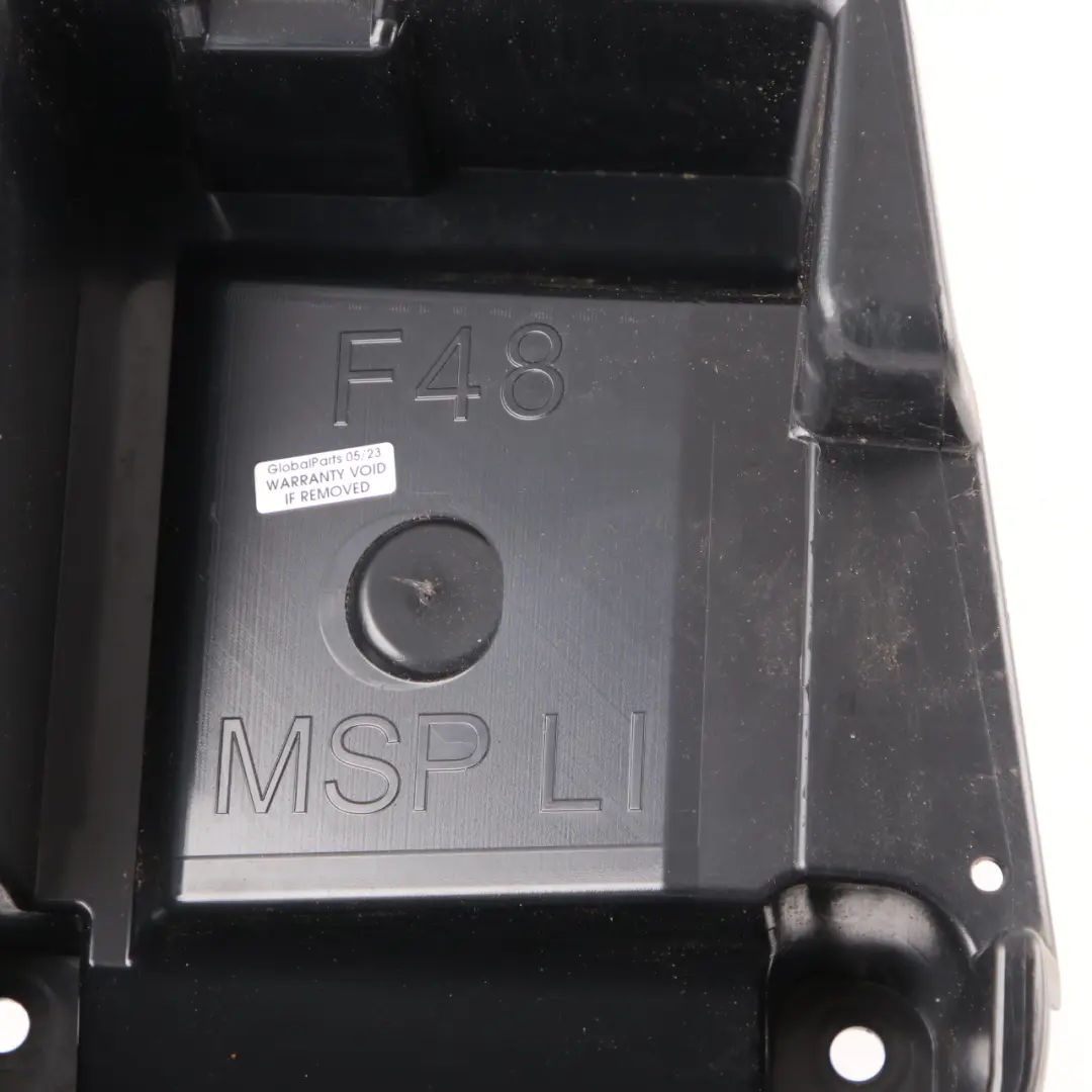 BMW X1 F48 M Sport Support fixation du pare-chocs arrière Guide gauche - SKU 8059875 - Numéro de pièce 8059875