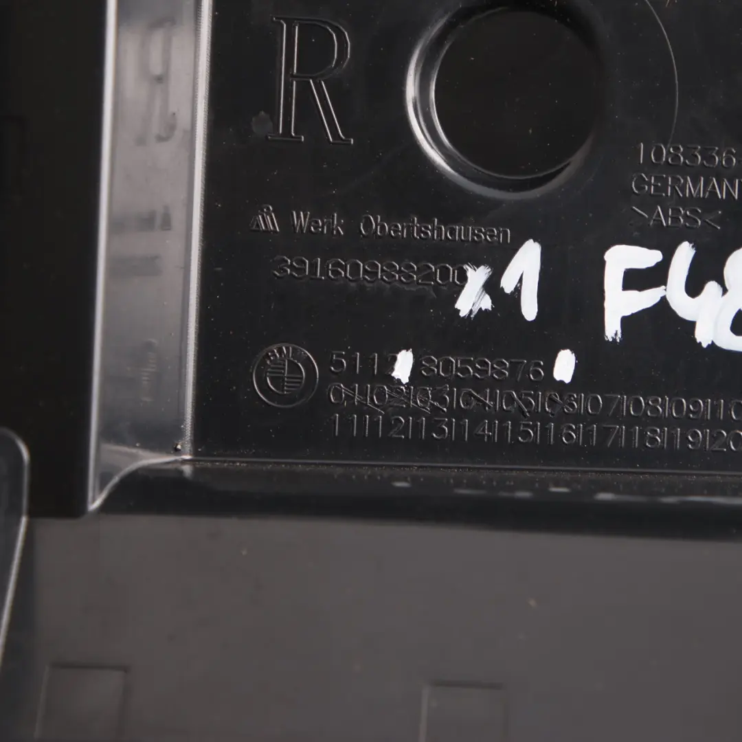 Paraurti posteriore Supporto Staffa Guida Destra per BMW X1 F48 M Sport con numero di parte 8059876 BMW X1 F48 M Sport Paraurti posteriore Supporto Staffa Guida Destra - SKU 8059876 - Numero di parte 8059876