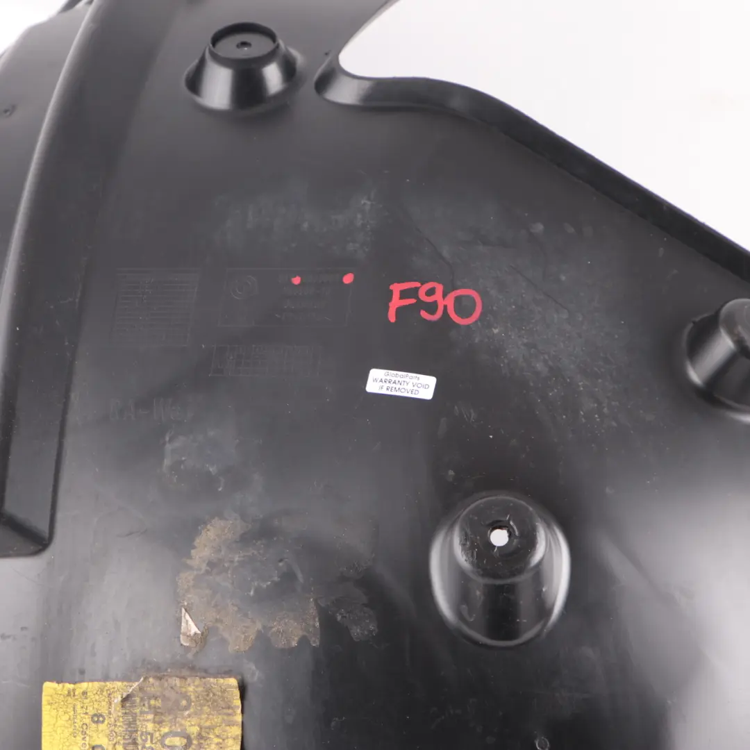 Arch Front Left N/S Rear Section Housing Cover Panel to BMW F90 M5 Wheel with Part number 8060081 BMW F90 M5 Wheel Arch Front Left N/S Rear Section Housing Cover Panel - SKU 8060081 - Part number 8060081