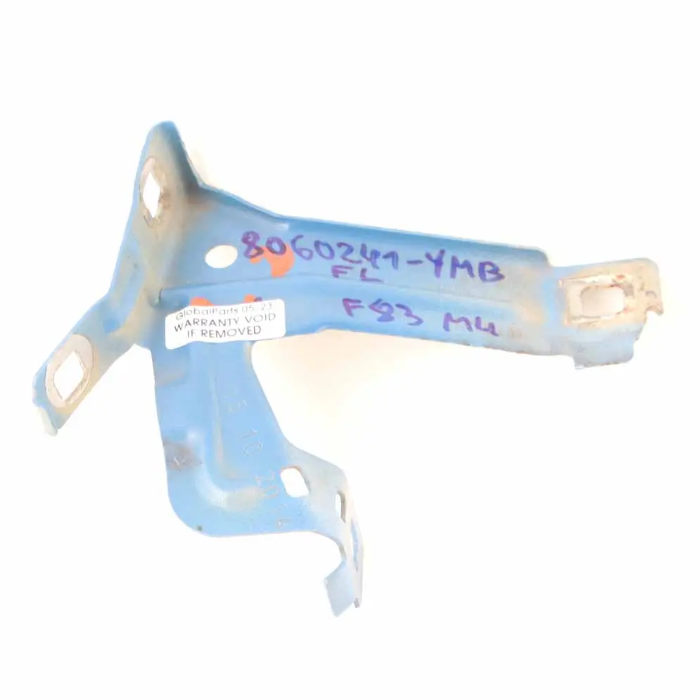 Fender Bracket BMW F80 M3 Panel Mount Front Left N/S Yas Marina Blue to with Part number 8060241 Fender Bracket BMW F80 M3 Panel Mount Front Left N/S Yas Marina Blue - SKU 8060241-YMB - Part number 8060241