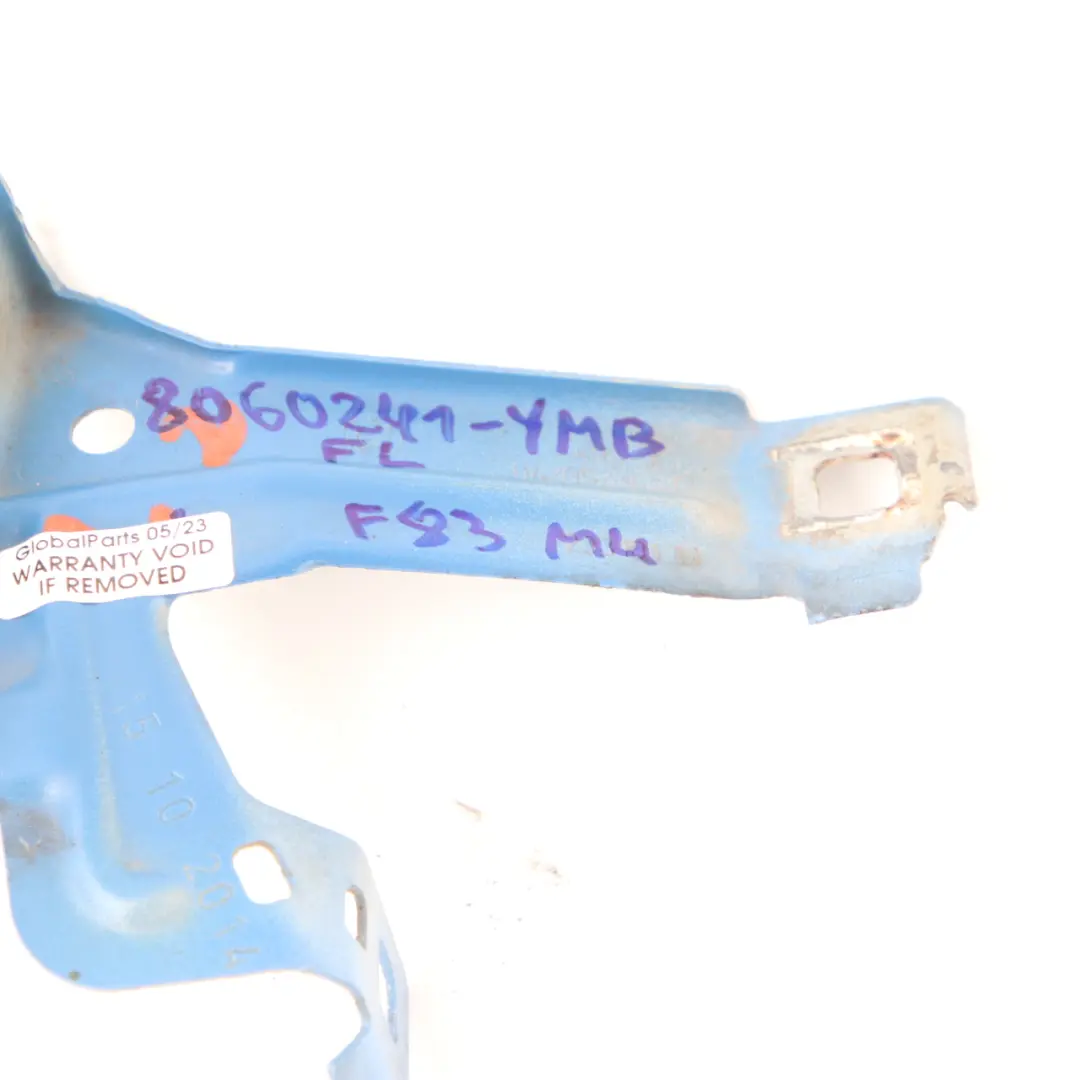  Fender Bracket BMW F80 M3 Panel Mount Front Left N/S Yas Marina Blue - SKU 8060241-YMB - Part number 8060241
