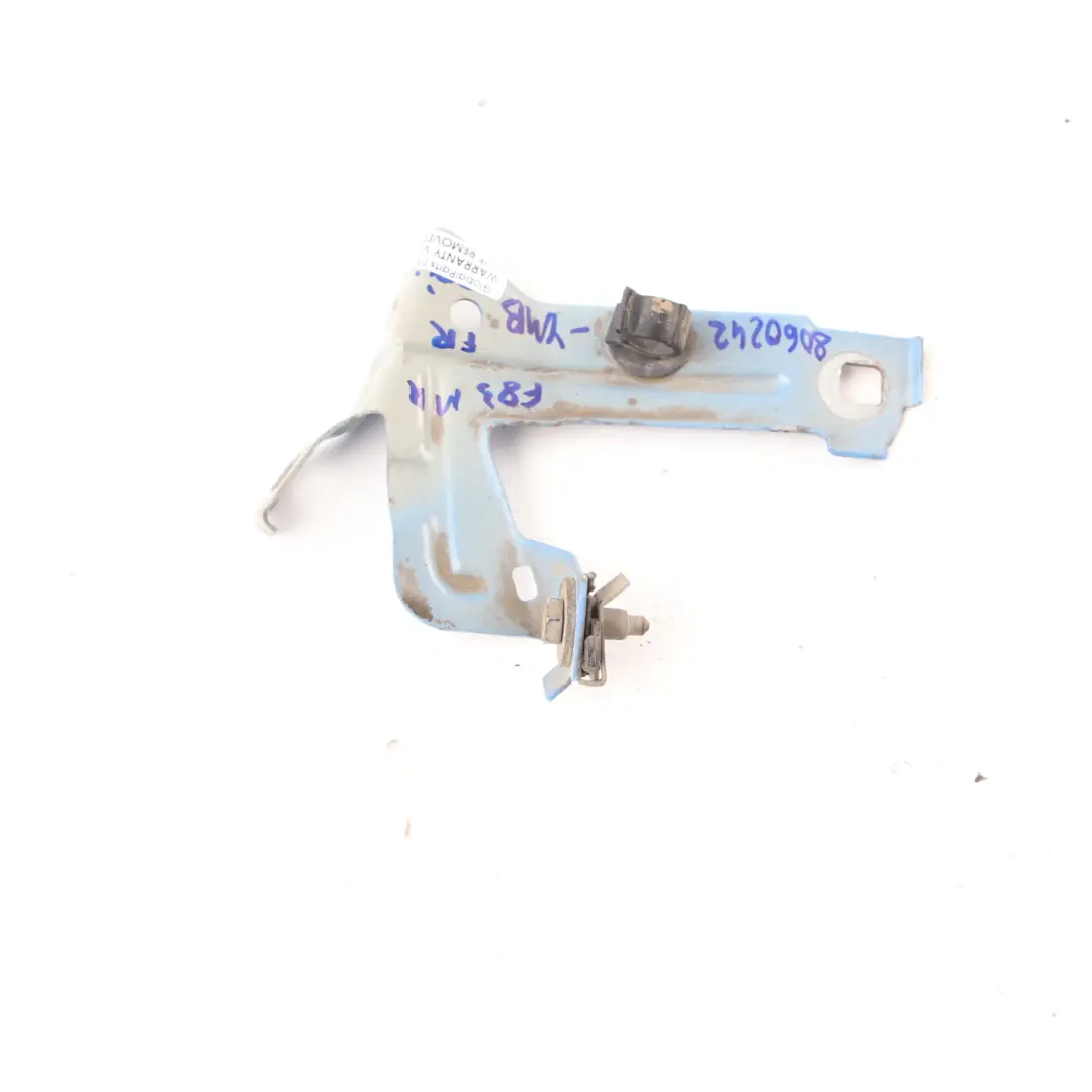 Fender Bracket BMW F80 M3 Panel Mount Front Right O/S Yas Marina Blue to with Part number 8060242 Fender Bracket BMW F80 M3 Panel Mount Front Right O/S Yas Marina Blue - SKU 8060242-YMB - Part number 8060242