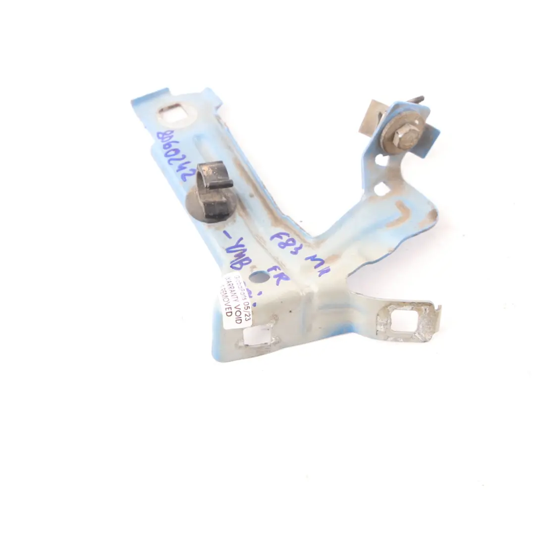 Fender Bracket BMW F80 M3 Panel Mount Front Right O/S Yas Marina Blue to with Part number 8060242 Fender Bracket BMW F80 M3 Panel Mount Front Right O/S Yas Marina Blue - SKU 8060242-YMB - Part number 8060242
