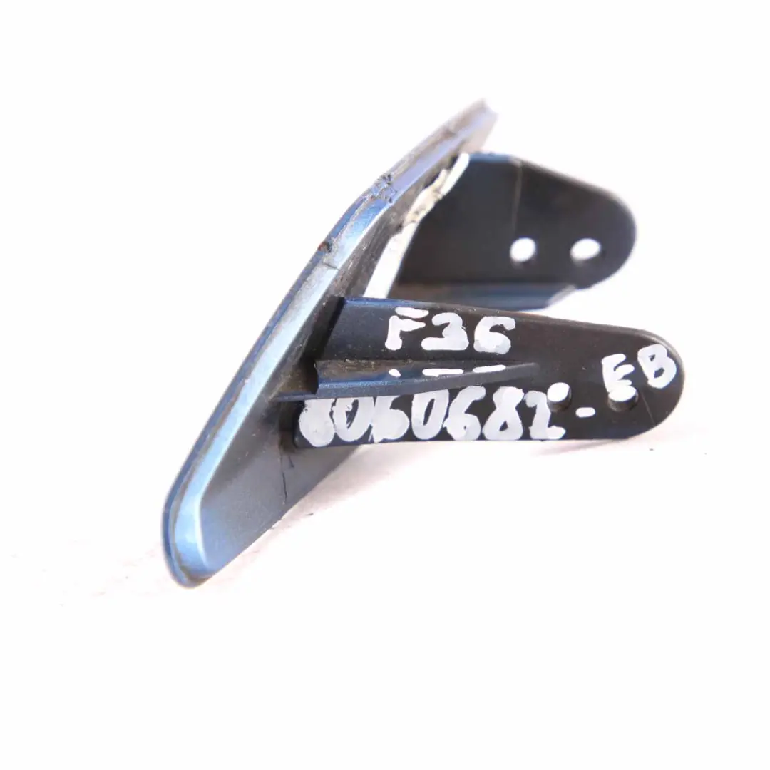 Front Bumper Headlight Spray Cover Right Estorilblau Blue to BMW F32 F36 M Sport with Part number 8060682 BMW F32 F36 M Sport Front Bumper Headlight Spray Cover Right Estorilblau Blue - SKU 8060682-EB - Part number 8060682