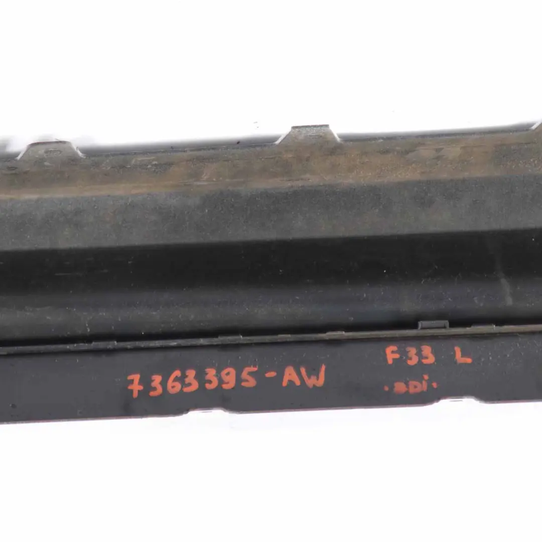 BMW F32 F33 Side Skirt M Sport Sill Strip Left N/S Alpinweiss White - 300 - SKU 8060847-AW1 - Part number 8060847