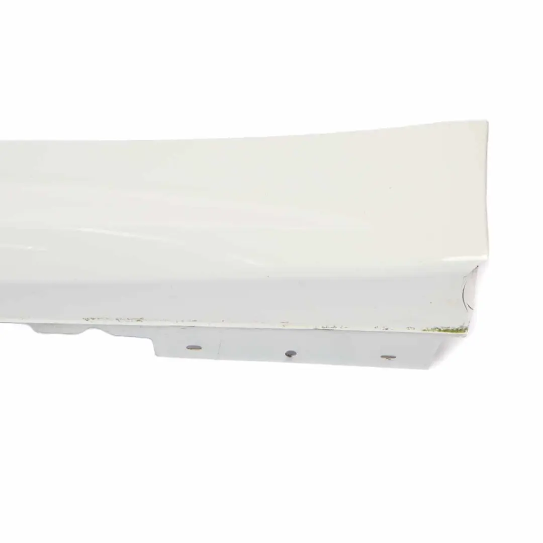 BMW F32 F33 Side Skirt M Sport Sill Strip Left N/S Alpinweiss White - 300 - SKU 8060847-AW1 - Part number 8060847
