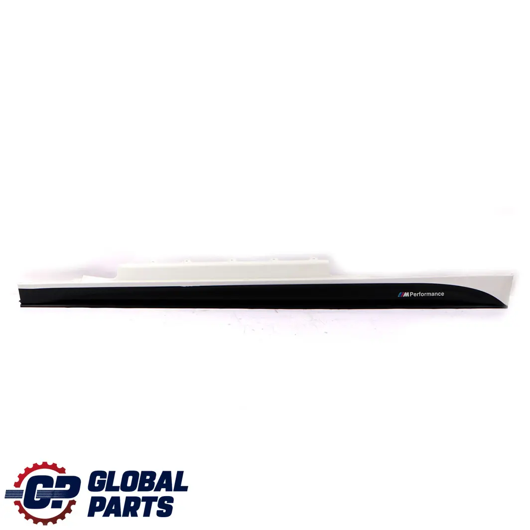 Sill Strip Side Skirt Left N/S Alpinweiss White - 300 to BMW 4 F32 F33 M Sport with Part number 8060847 BMW 4 F32 F33 M Sport Sill Strip Side Skirt Left N/S Alpinweiss White - 300 - SKU 8060847-AW - Part number 8060847