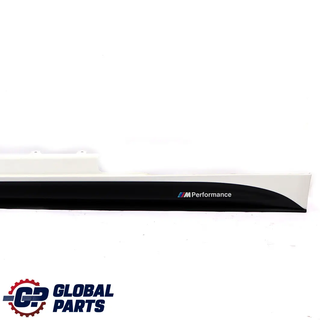 BMW 4 F32 F33 M Sport Sill Strip Side Skirt Left N/S Alpinweiss White - 300 - SKU 8060847-AW - Part number 8060847