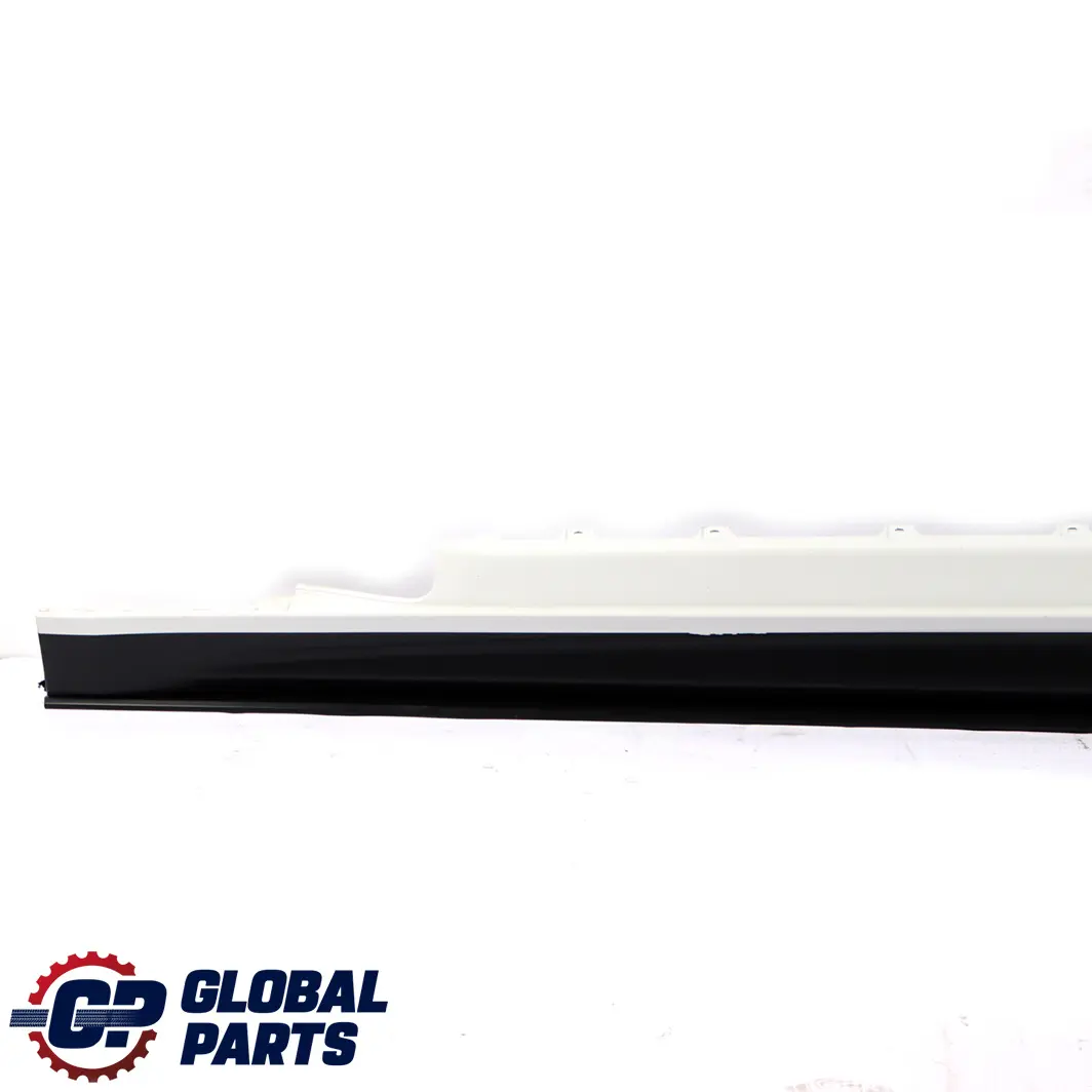 BMW 4 F32 F33 M Sport Sill Strip Side Skirt Left N/S Alpinweiss White - 300 - SKU 8060847-AW - Part number 8060847