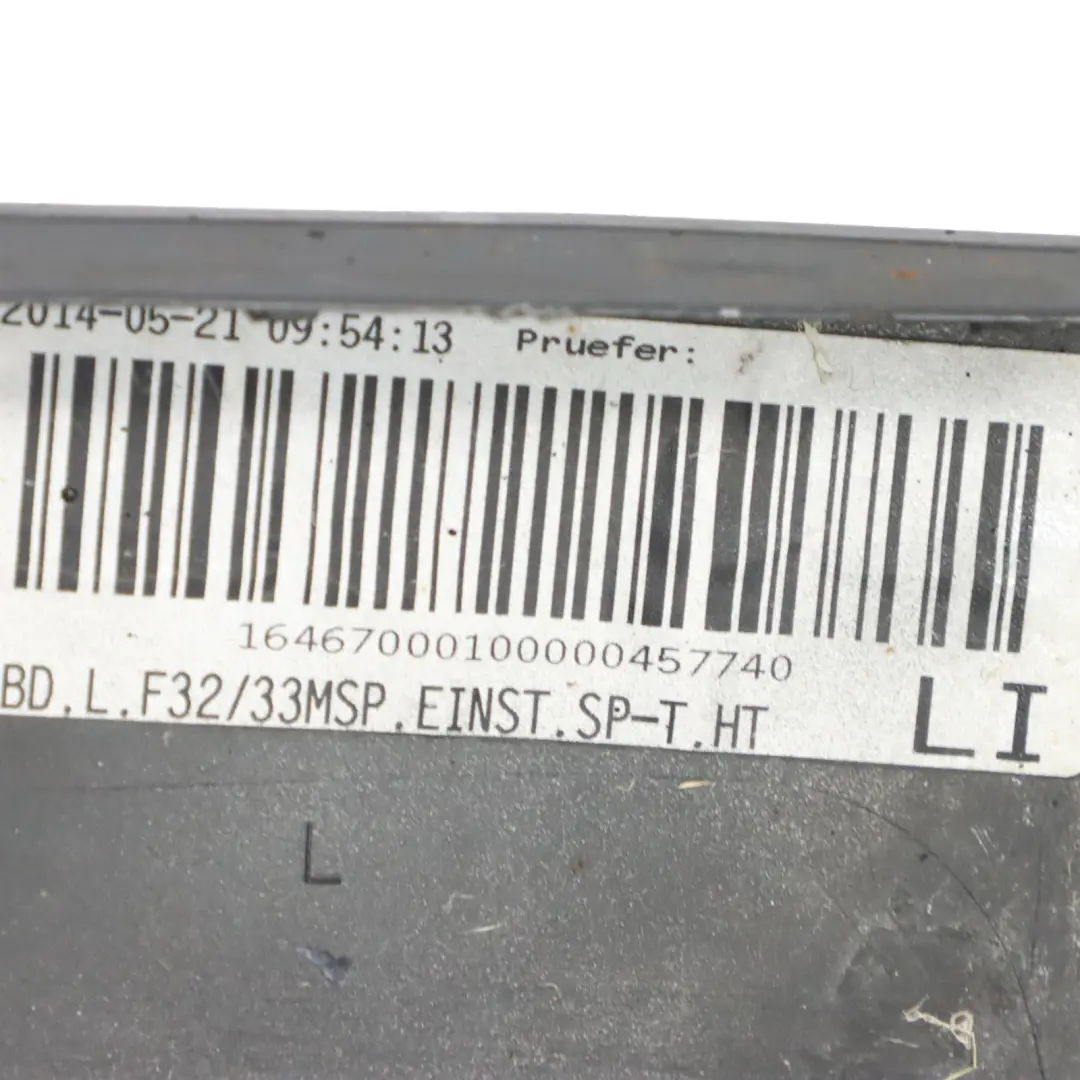 Faldón lateral BMW F32 F33 M Sport Sill Strip Izquierdo Negro Zafiro - 475 - SKU 8060847-BS2 - Número de pieza 8060847