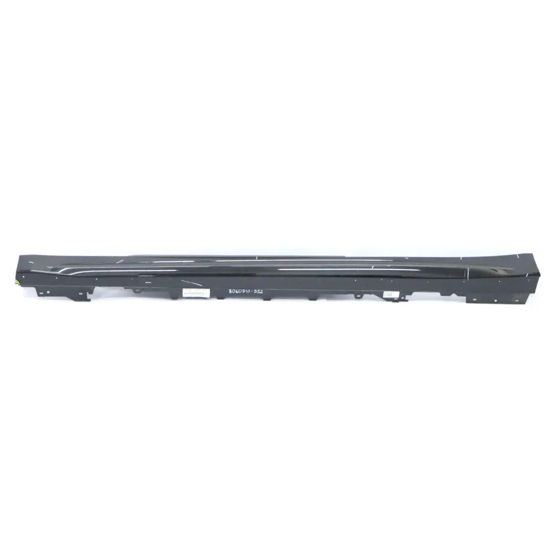 BMW F32 F33 Próg Listwa Progowa M-Pakiet Lewa Black Sapphire - 475 - SKU 8060847-BS2 - Numer Części 8060847