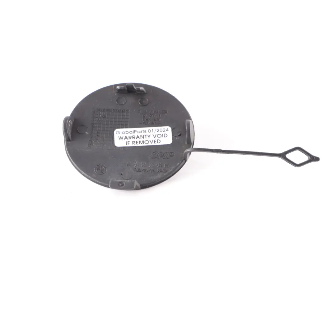  Coperchio paraurti posteriore BMW F32 F33 M Sport Occhiello traino Nero Zaffiro - SKU 8060849-BS - Numero di parte 8060849