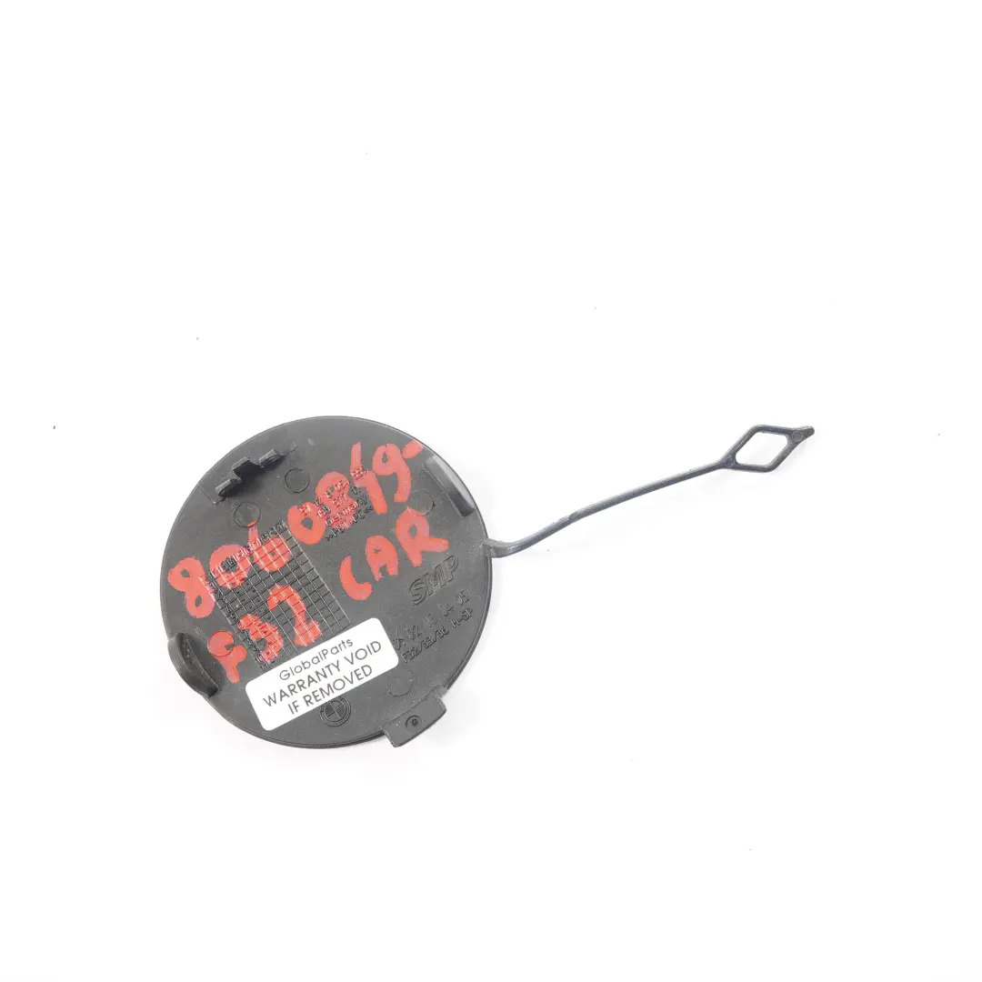  Cache pare-chocs arrière BMW F32 F33 Anneau de remorquage Carbonschwarz 416 - SKU 8060849-CAR - Numéro de pièce 8060849