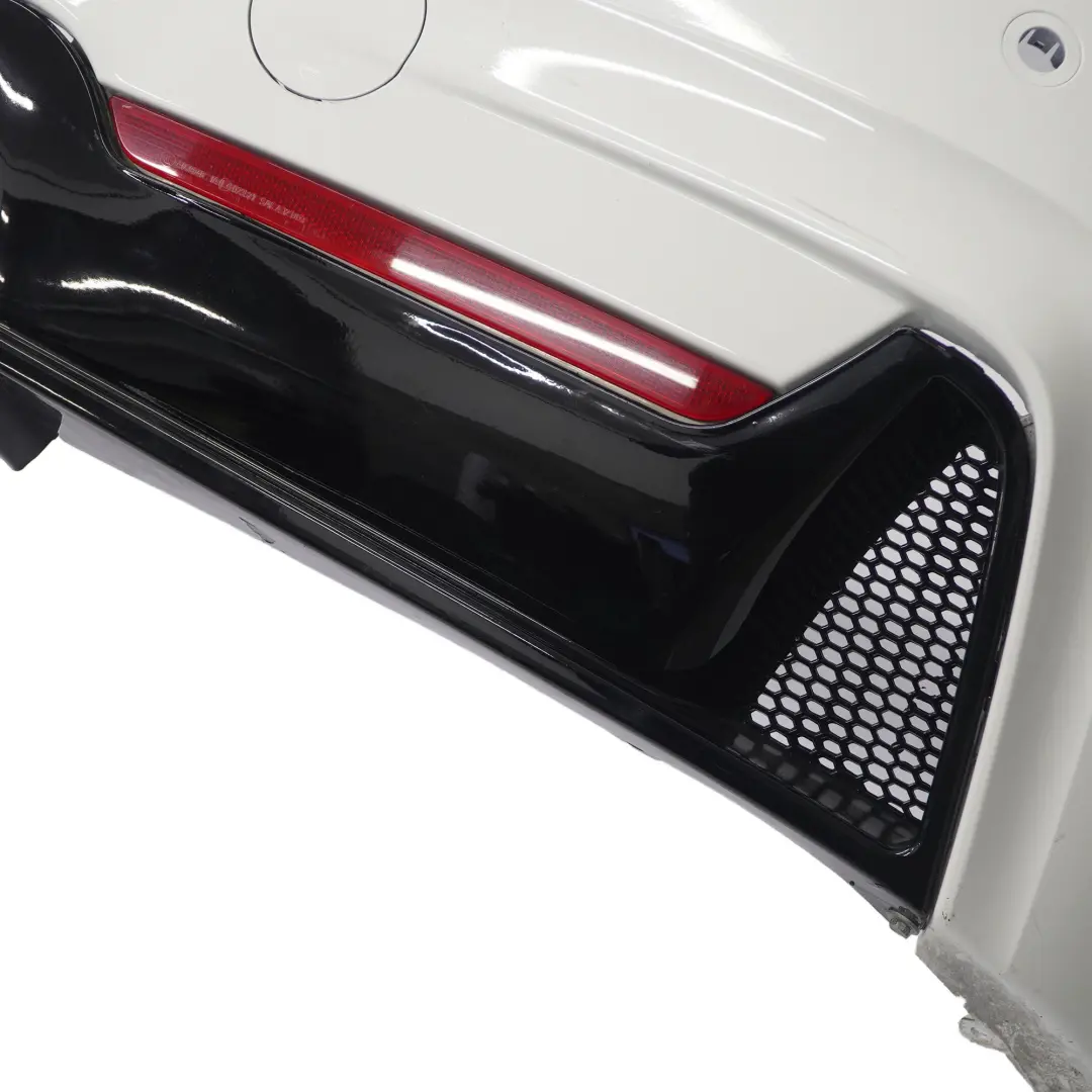 BMW F32 F33 M Sport Rear Bumper Trim Panel PDC Alpinweiss Alpine White - 300 - SKU 8060889-AW1 - Part number 8060889
