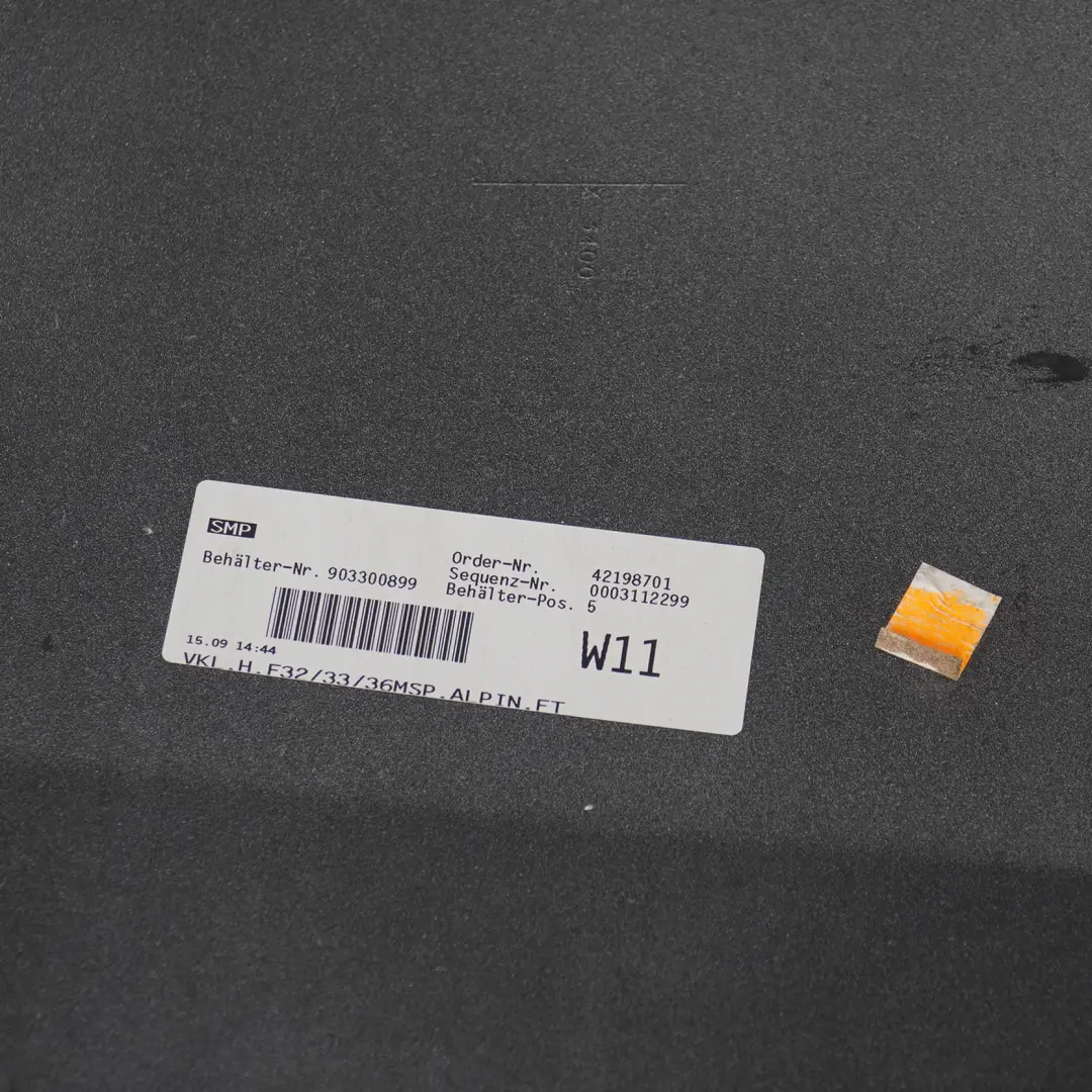 Bumper Trim Panel PDC Alpinweiss Alpine White - 300 to BMW F32 F33 M Sport Rear with Part number 8060889 BMW F32 F33 M Sport Rear Bumper Trim Panel PDC Alpinweiss Alpine White - 300 - SKU 8060889-AW1 - Part number 8060889