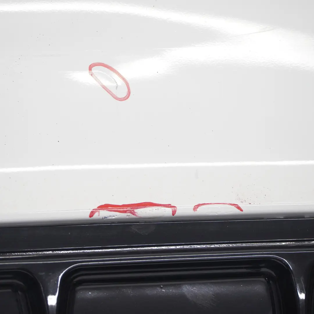 Bumper Trim Panel PDC Alpinweiss Alpine White - 300 to BMW F32 F33 M Sport Rear with Part number 8060889 BMW F32 F33 M Sport Rear Bumper Trim Panel PDC Alpinweiss Alpine White - 300 - SKU 8060889-AW1 - Part number 8060889