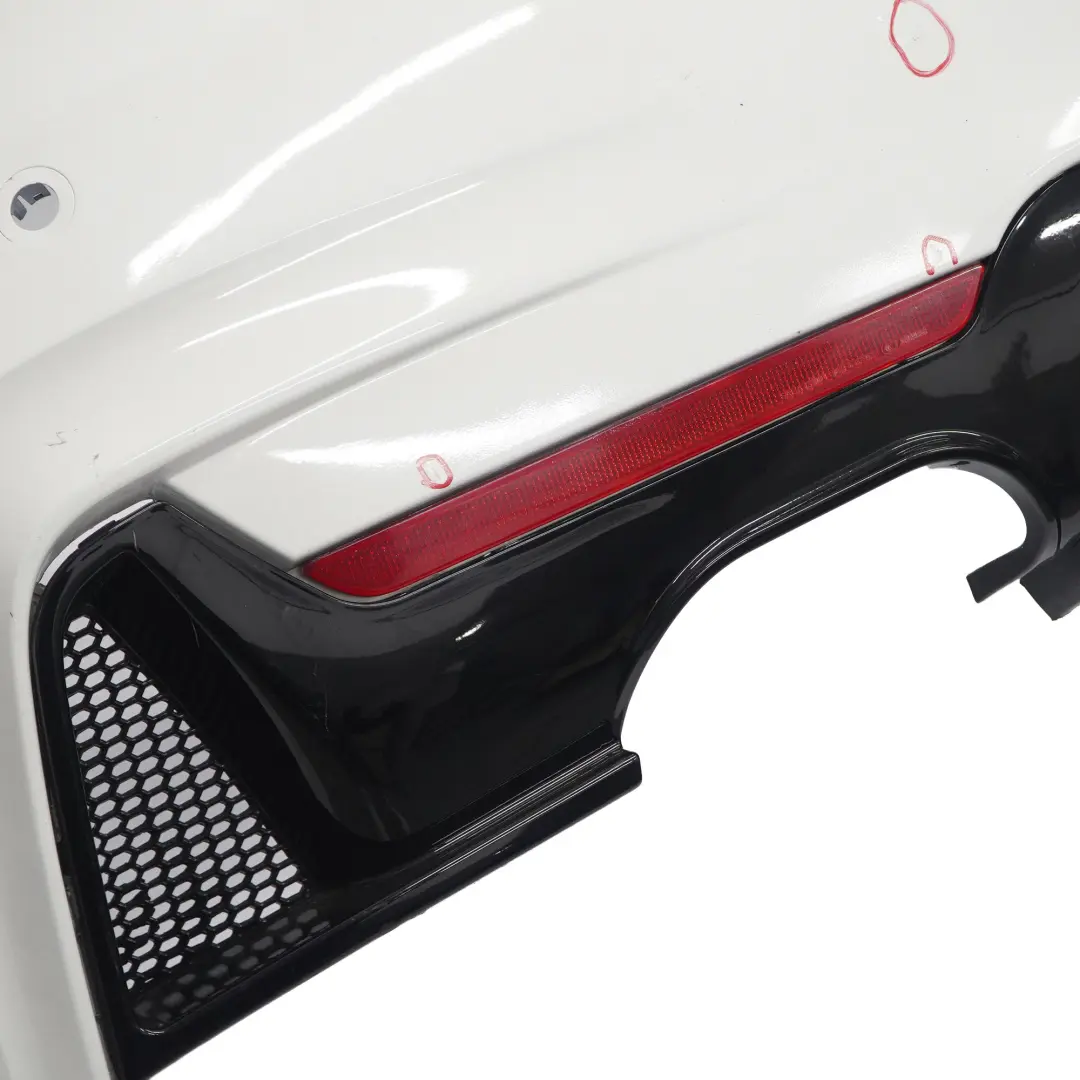 Bumper Trim Panel PDC Alpinweiss Alpine White - 300 to BMW F32 F33 M Sport Rear with Part number 8060889 BMW F32 F33 M Sport Rear Bumper Trim Panel PDC Alpinweiss Alpine White - 300 - SKU 8060889-AW1 - Part number 8060889