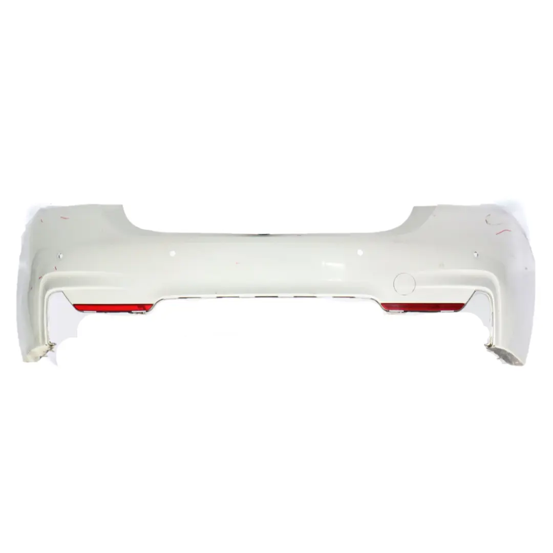 BMW F32 F33 Zderzak Tylny PDC Alpinweiss Alpine White Biały - 300 - SKU 8060889-AW2 - Numer Części 8060889