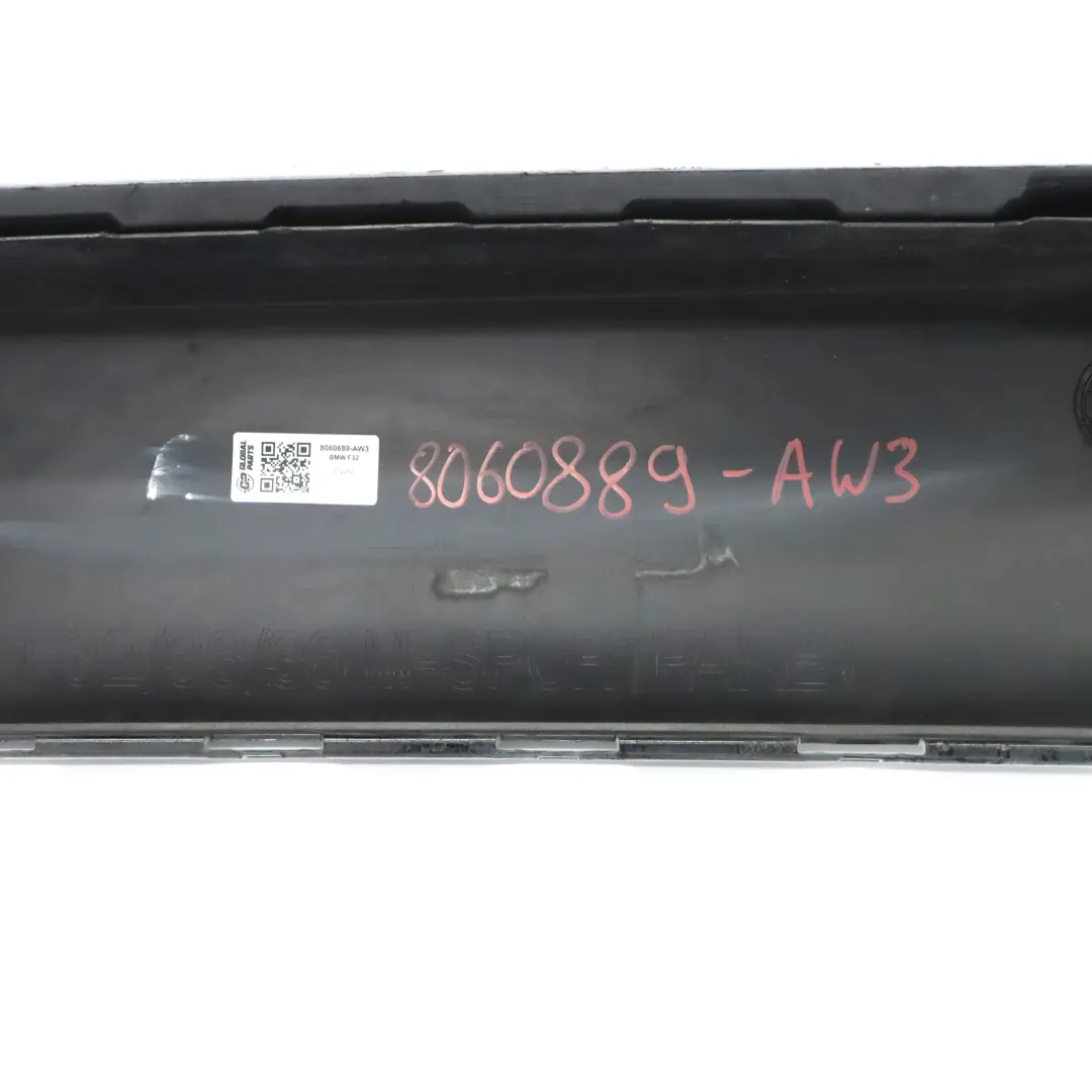 BMW F32 F33 M Sport Rear Bumper Trim Panel PDC Alpinweiss Alpine White - 300 - SKU 8060889-AW3 - Part number 8060889