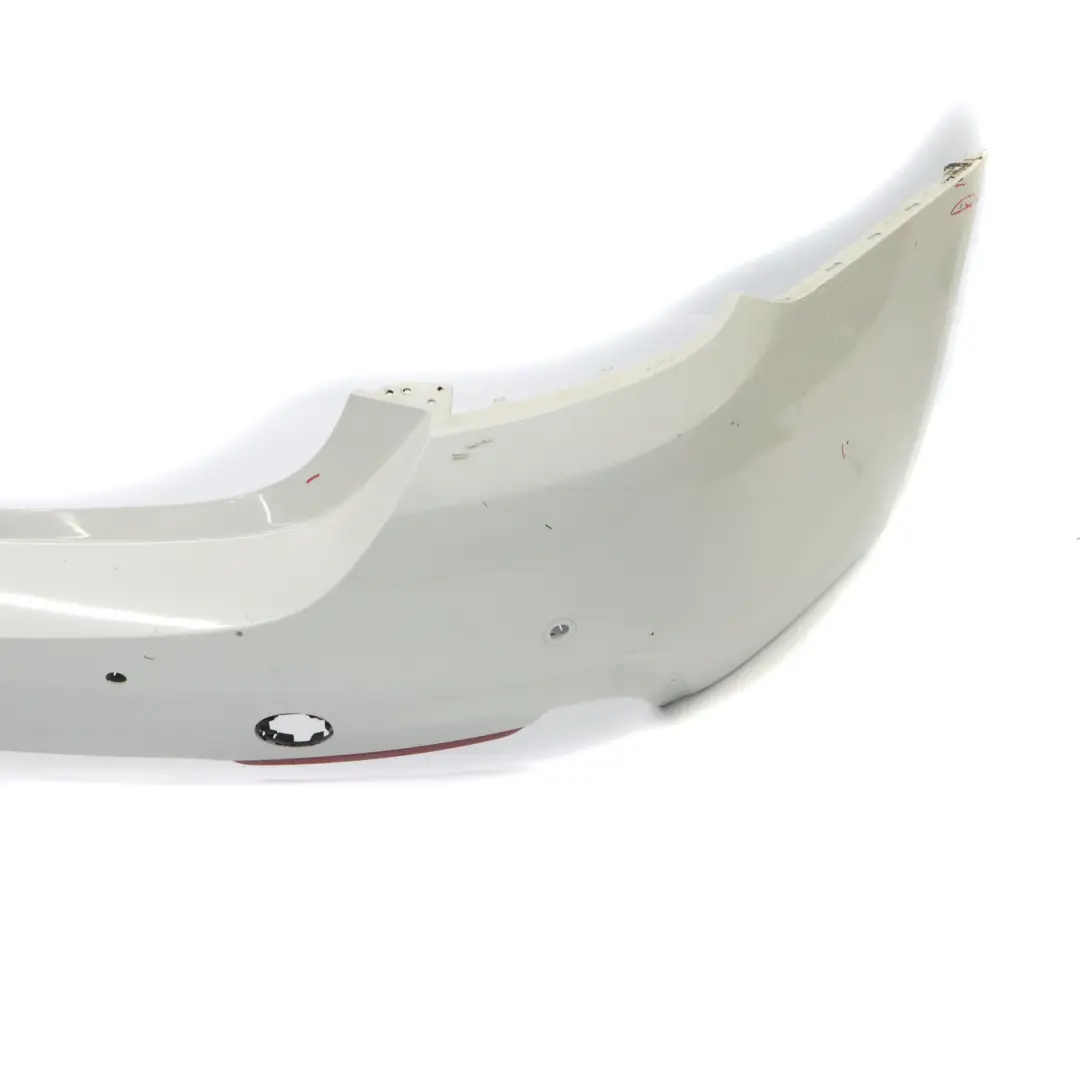 BMW F32 F33 M Sport Rear Bumper Trim Panel PDC Alpinweiss Alpine White - 300 - SKU 8060889-AW3 - Part number 8060889