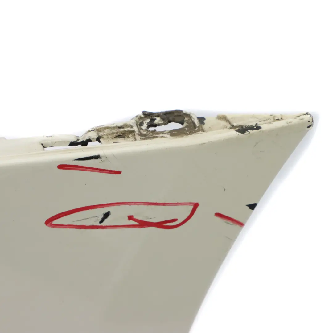 BMW F32 F33 M Sport Rear Bumper Trim Panel PDC Alpinweiss Alpine White - 300 - SKU 8060889-AW3 - Part number 8060889