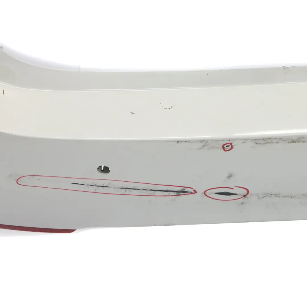 BMW F32 F33 M Sport Rear Bumper Trim Panel PDC Alpinweiss Alpine White - 300 - SKU 8060889-AW3 - Part number 8060889