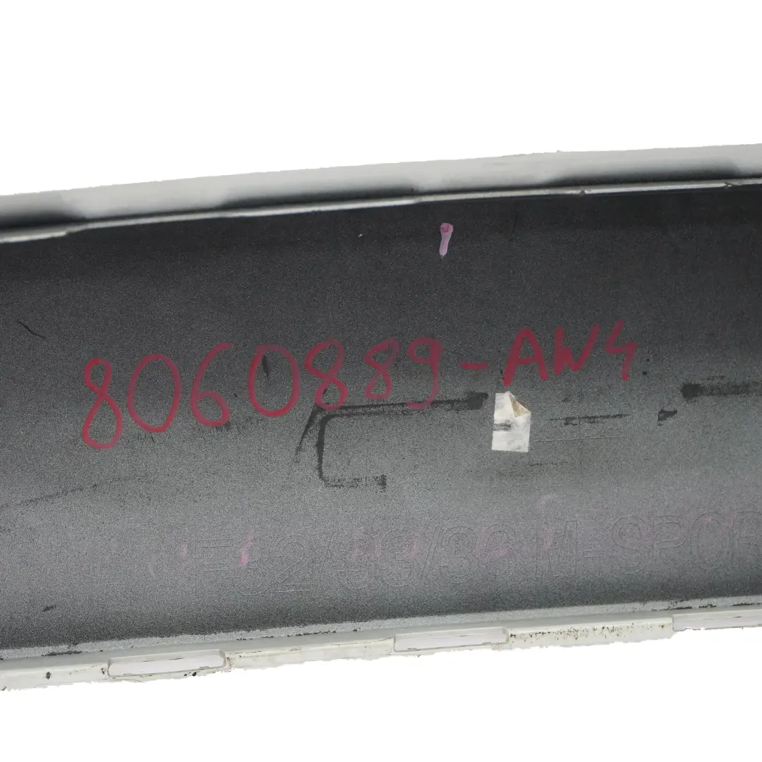 BMW F32 F33 M Sport Rear Bumper Trim Panel PDC Alpinweiss Alpine White - 300 - SKU 8060889-AW4 - Part number 8060889