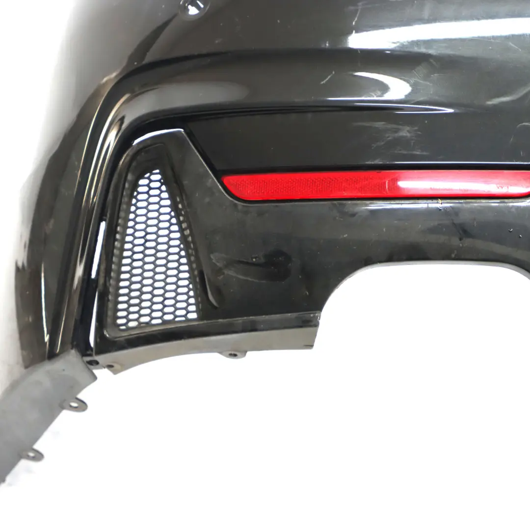 BMW F32 F33 Rear Bumper M Sport Trim Panel PDC Black Sapphire Metallic - 475 - SKU 8060889-BS - Part number 8060889