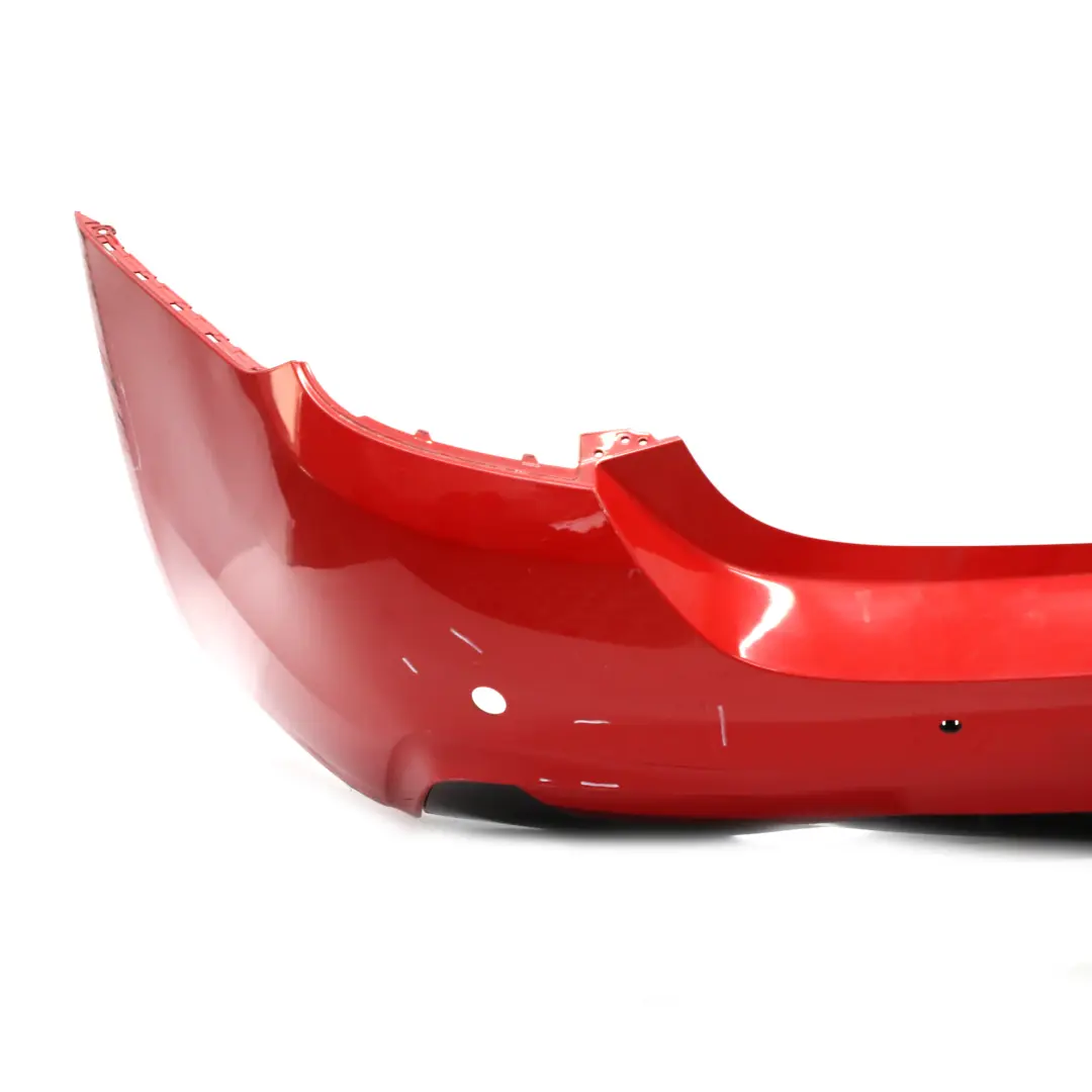 Bumper Trim Panel PDC Ferrari Red - U90 to BMW F32 F33 M Sport Rear with Part number 8060889 BMW F32 F33 M Sport Rear Bumper Trim Panel PDC Ferrari Red - U90 - SKU 8060889-FER - Part number 8060889