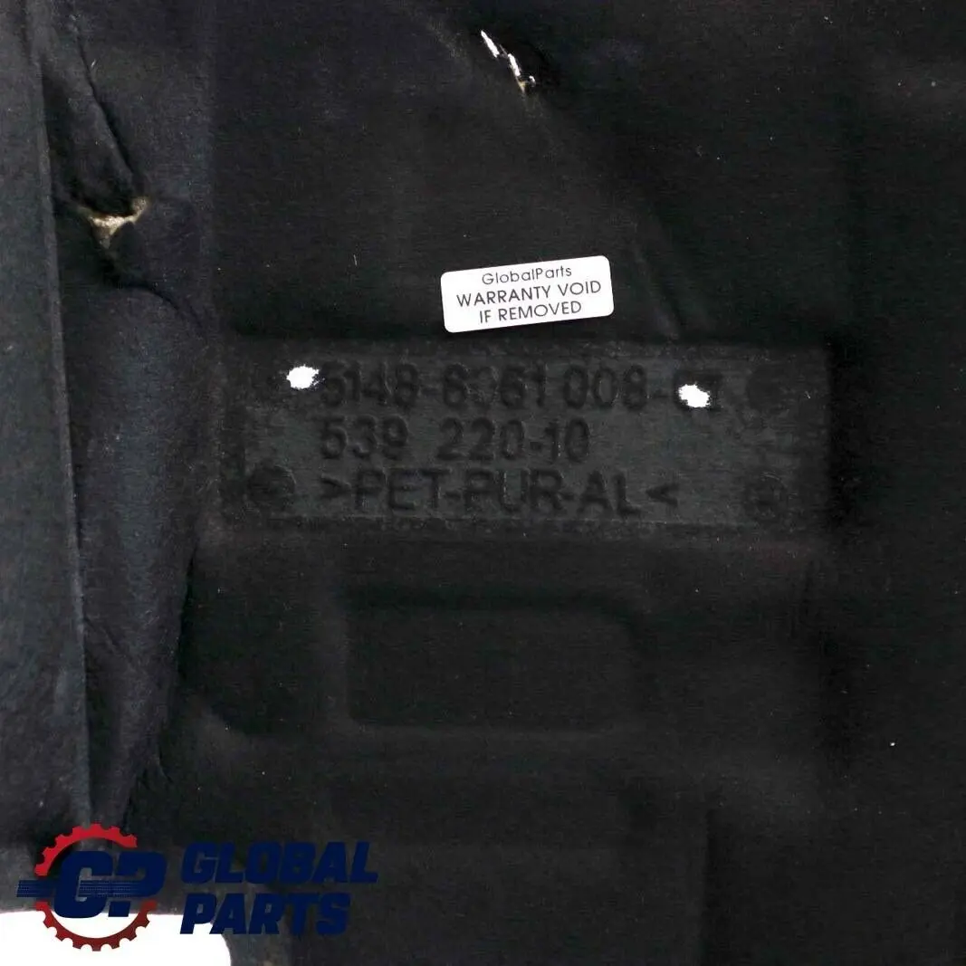 BMW 3er Reihe F80 M3 F82 M4 Tunnel Schalldämmung Schutzverkleidung 5148 - SKU 8061008 - Teilenummer 8061008