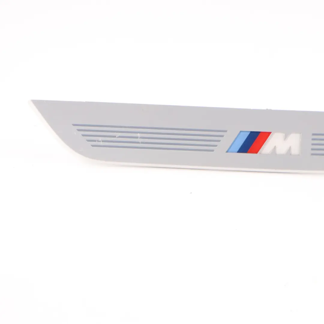 Door Entrance Cover Rear Left N/S Trim Step Plate to BMW G11 M Sport with Part number 8061043 BMW G11 M Sport Door Entrance Cover Rear Left N/S Trim Step Plate - SKU 8061043 - Part number 8061043