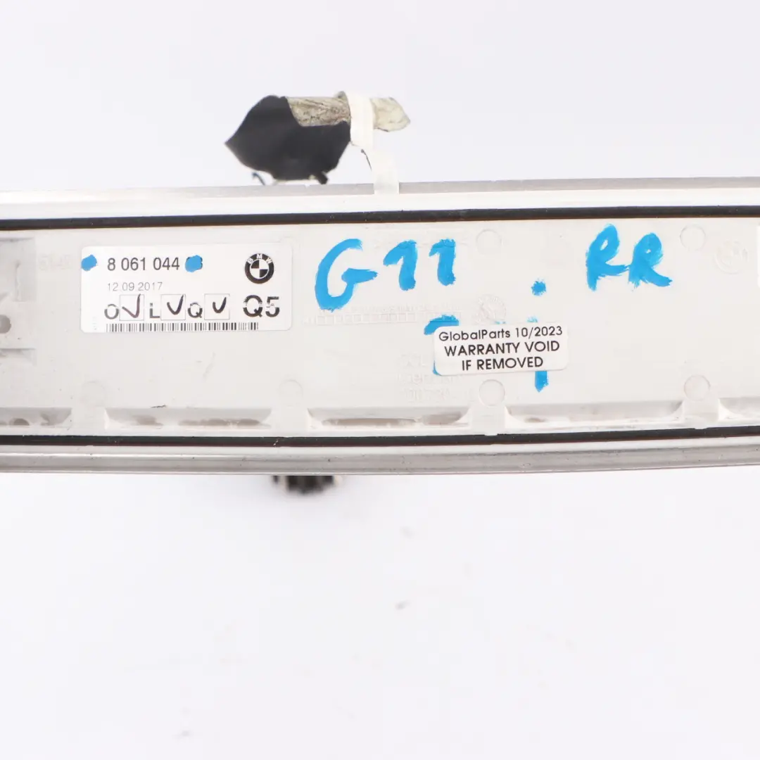 Door Entrance Cover Rear Right O/S Trim Step Plate to BMW G11 M Sport with Part number 8061044 BMW G11 M Sport Door Entrance Cover Rear Right O/S Trim Step Plate - SKU 8061044 - Part number 8061044