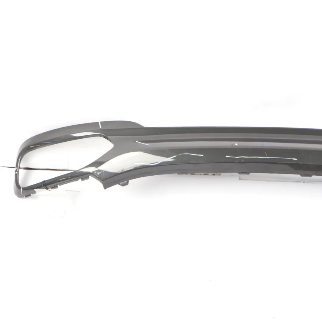 Bumper Diffuser BMW G11 G12 M Sport Lower Centre Trim Cover Panel to Rear with Part number 8061150 Rear Bumper Diffuser BMW G11 G12 M Sport Lower Centre Trim Cover Panel - SKU 8061150 - Part number 8061150