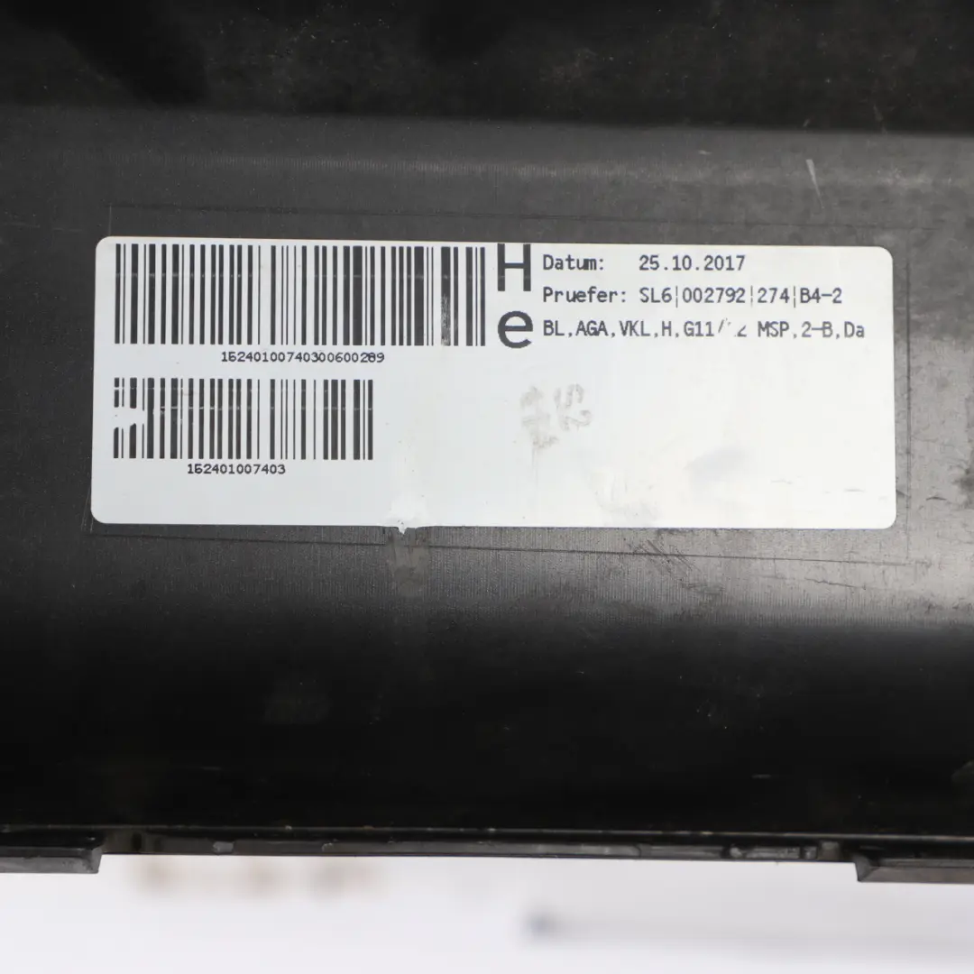 Bumper Diffuser BMW G11 G12 M Sport Lower Centre Trim Cover Panel to Rear with Part number 8061150 Rear Bumper Diffuser BMW G11 G12 M Sport Lower Centre Trim Cover Panel - SKU 8061150 - Part number 8061150