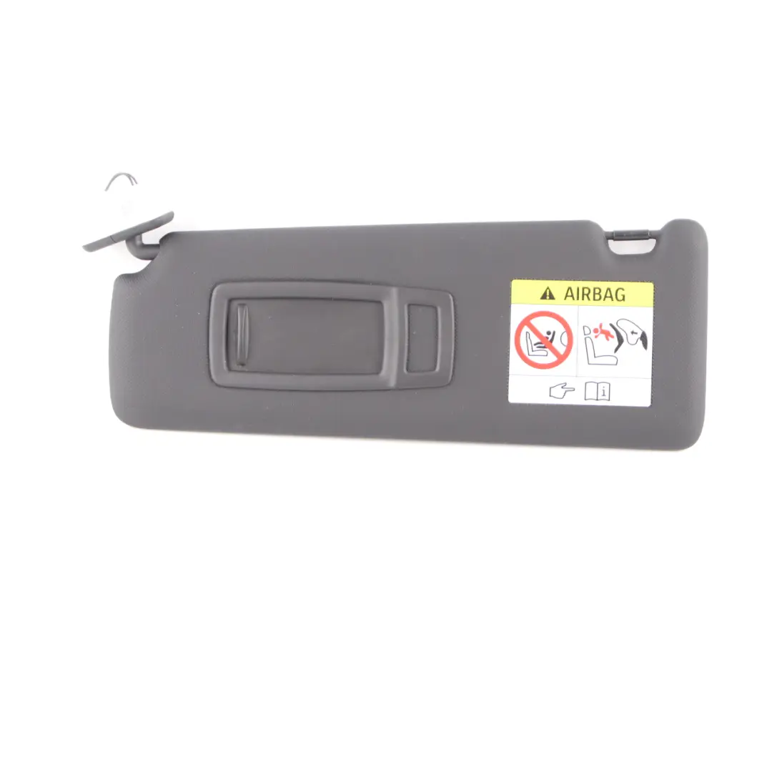 BMW F30 F31 F32 F80 Sonnenblende Spiegel Links Beleuchtet Schwarz Sonnen blende - SKU 8061313-2 - Teilenummer 8061313