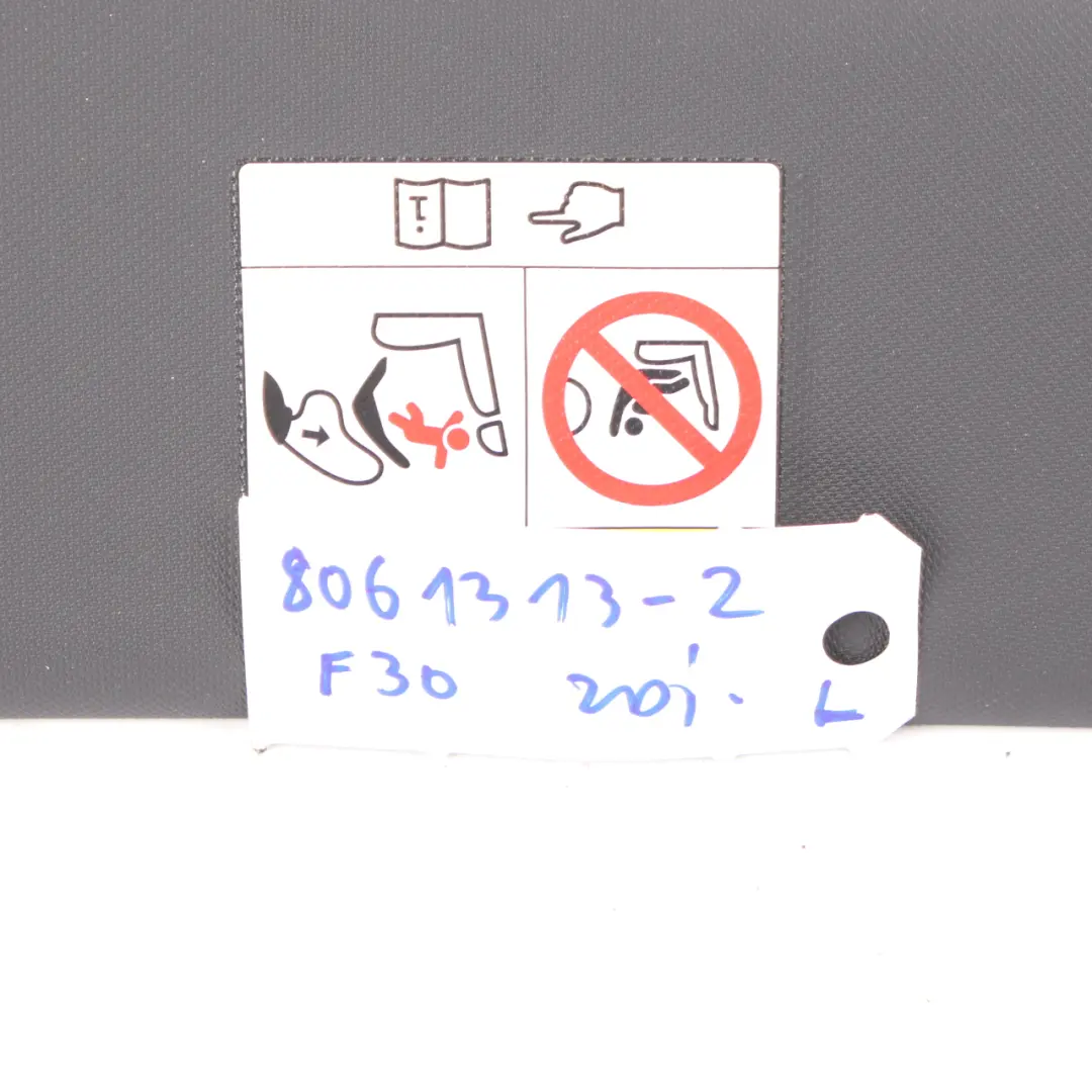 Parasol Espejo Izquierdo Parasol Negro Iluminado para BMW F30 F31 F32 F80 con número de pieza 8061313 BMW F30 F31 F32 F80 Parasol Espejo Izquierdo Parasol Negro Iluminado - SKU 8061313-2 - Número de pieza 8061313