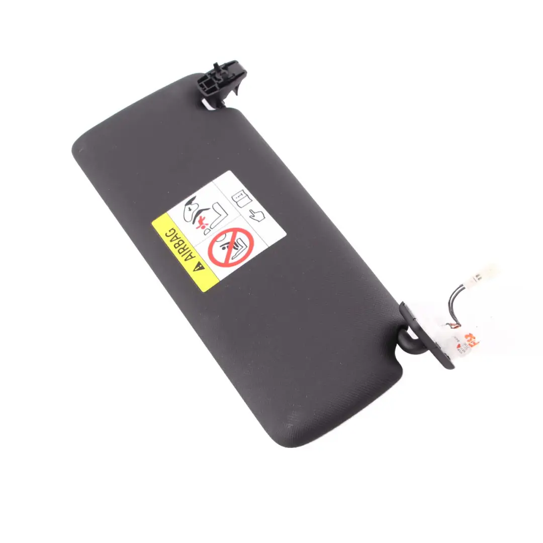 BMW F30 F31 F32 F80 Rétroviseur Pare-soleil Gauche Illuminé Noir - SKU 8061313 - Numéro de pièce 8061313