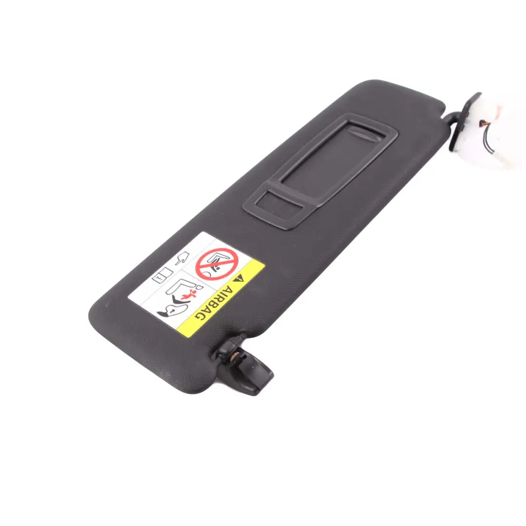 BMW F30 F31 F32 F80 Rétroviseur Pare-soleil Gauche Illuminé Noir - SKU 8061313 - Numéro de pièce 8061313