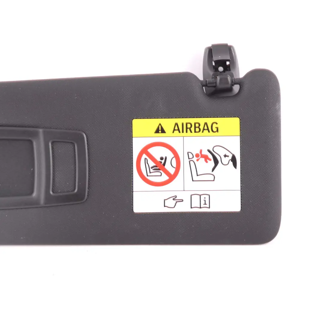 BMW F30 F31 F32 F80 Sonnenblende Links Beleuchtet Schwarz - SKU 8061313 - Teilenummer 8061313