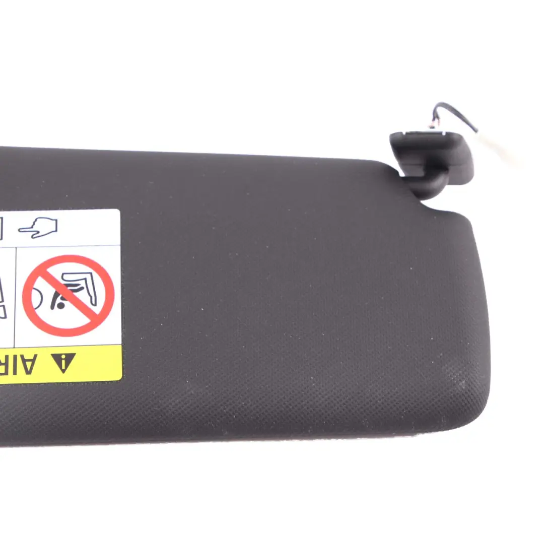 BMW F30 F31 F32 F80 Sun Visor Mirror Left N/S Illuminated Black - SKU 8061313 - Part number 8061313