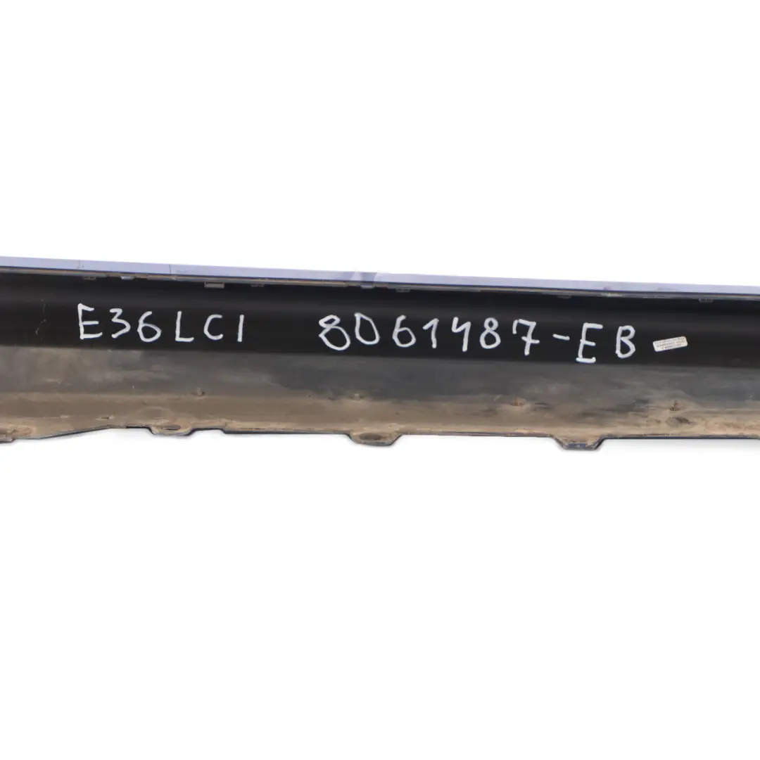 Side Skirt M Sport Sill Strip Left N/S Estoril Blue Metallic - B45 to BMW F36 with Part number 8061487 BMW F36 Side Skirt M Sport Sill Strip Left N/S Estoril Blue Metallic - B45 - SKU 8061487-EB - Part number 8061487