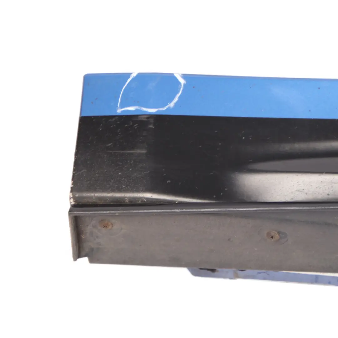 Side Skirt M Sport Sill Strip Left N/S Estoril Blue Metallic - B45 to BMW F36 with Part number 8061487 BMW F36 Side Skirt M Sport Sill Strip Left N/S Estoril Blue Metallic - B45 - SKU 8061487-EB - Part number 8061487