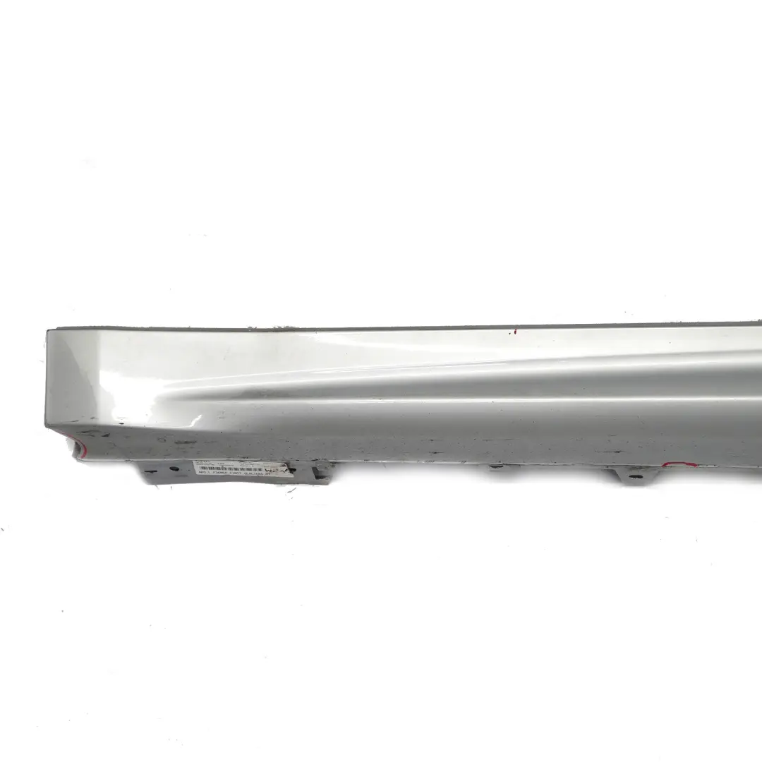 BMW F36 Minigonna laterale M Sport Sill Strip sinistra Glacier Silver - A83 - SKU 8061487-GSB - Numero di parte 8061487