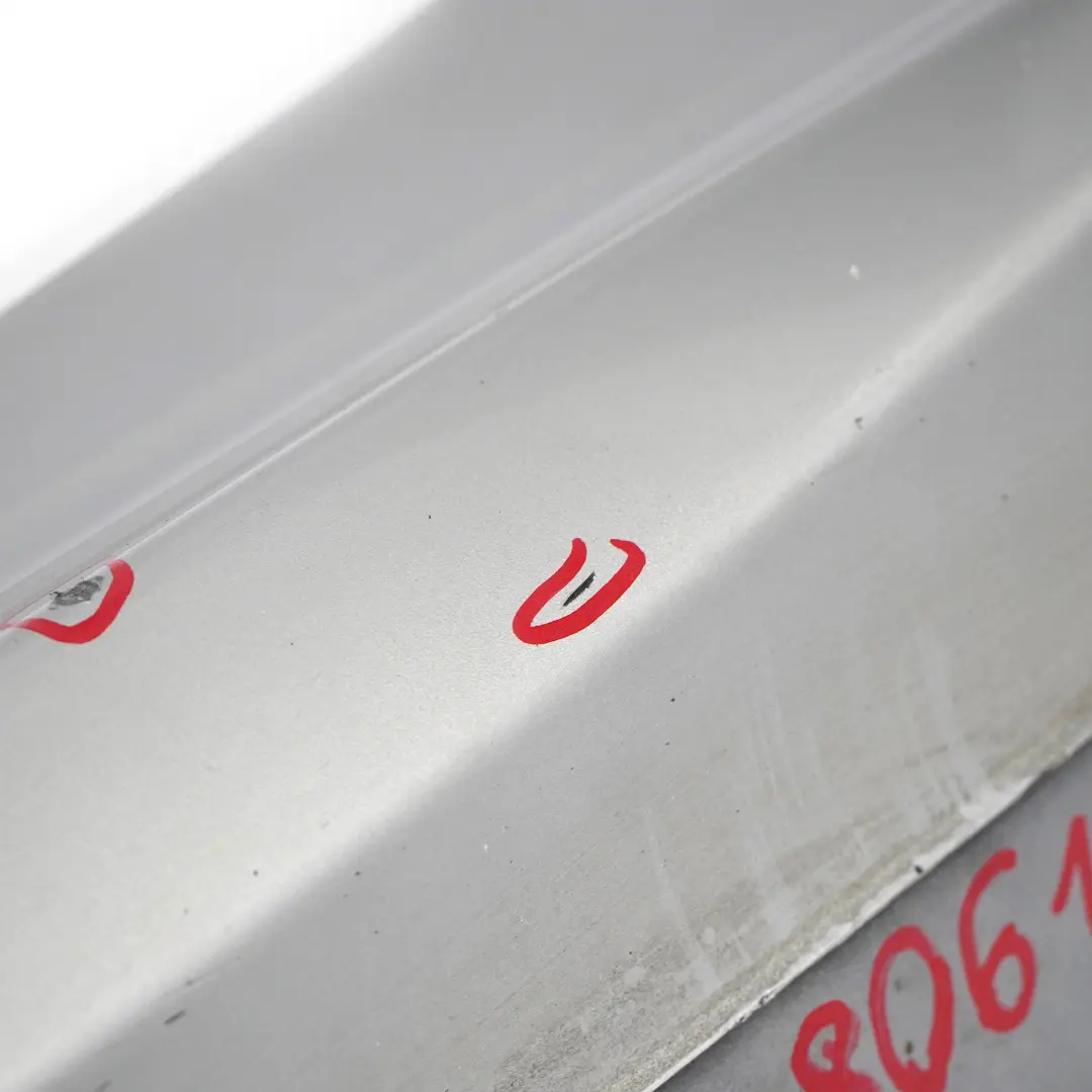 BMW F36 Minigonna laterale M Sport Sill Strip sinistra Glacier Silver - A83 - SKU 8061487-GSB - Numero di parte 8061487