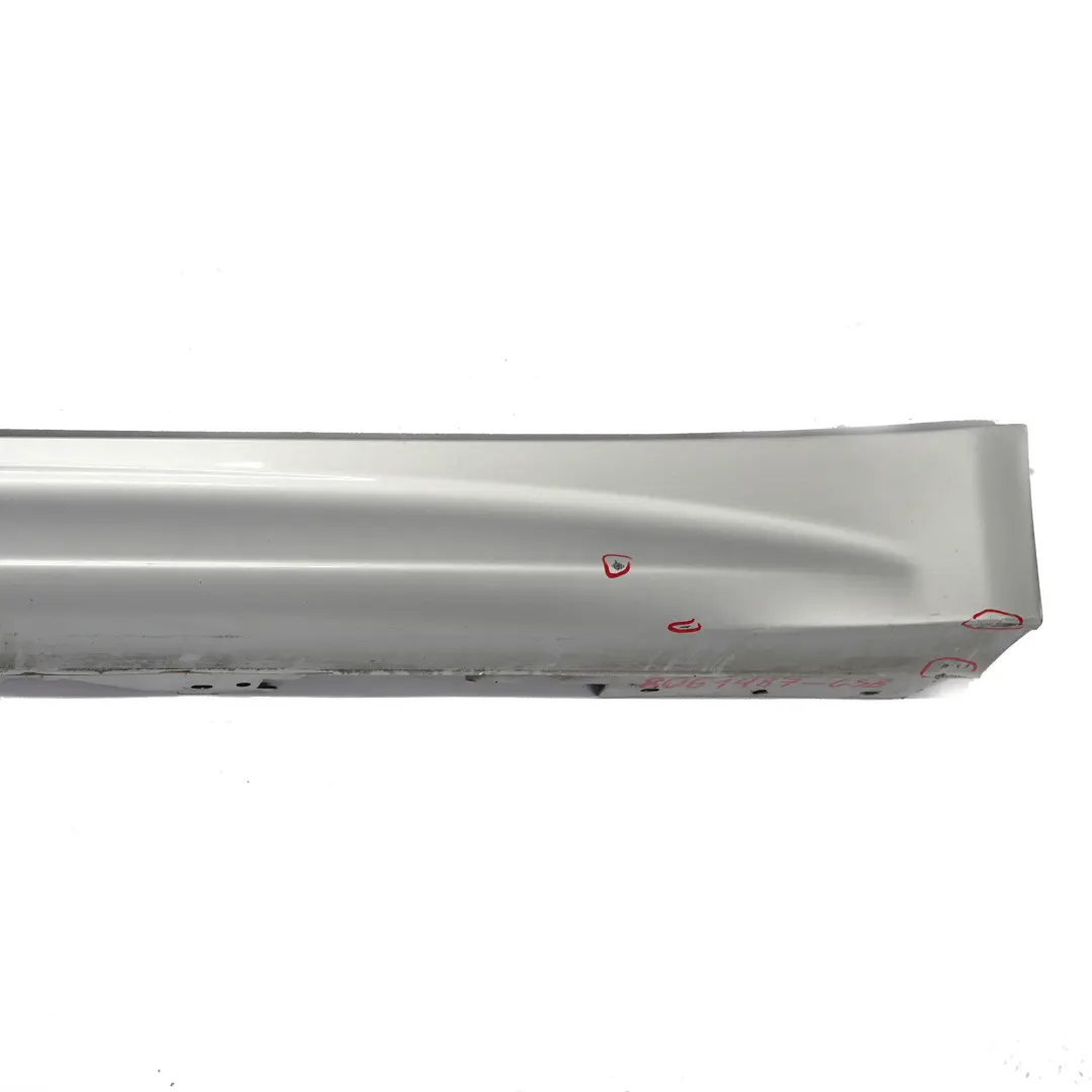 BMW F36 Próg Lewy Listwa Progowa M-Pakiet Glacier Silver Metalik - A83 - SKU 8061487-GSB - Numer Części 8061487