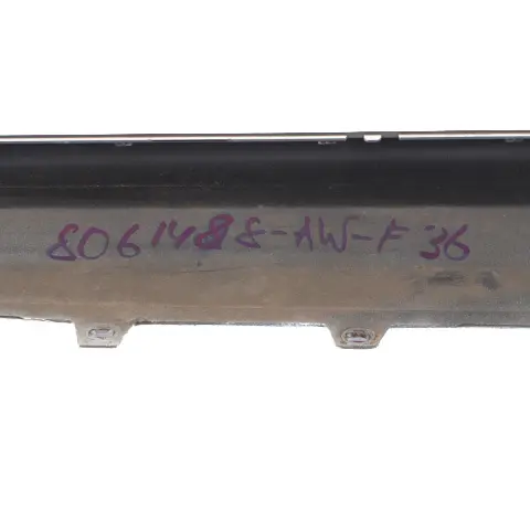 BMW F36 Side Skirt M Sport Sill Strip Right O/S Glacier Silver Metallic - A83 - SKU 8061488-AW - Part number 8061488