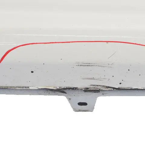 BMW F36 Side Skirt M Sport Sill Strip Right O/S Glacier Silver Metallic - A83 - SKU 8061488-AW - Part number 8061488